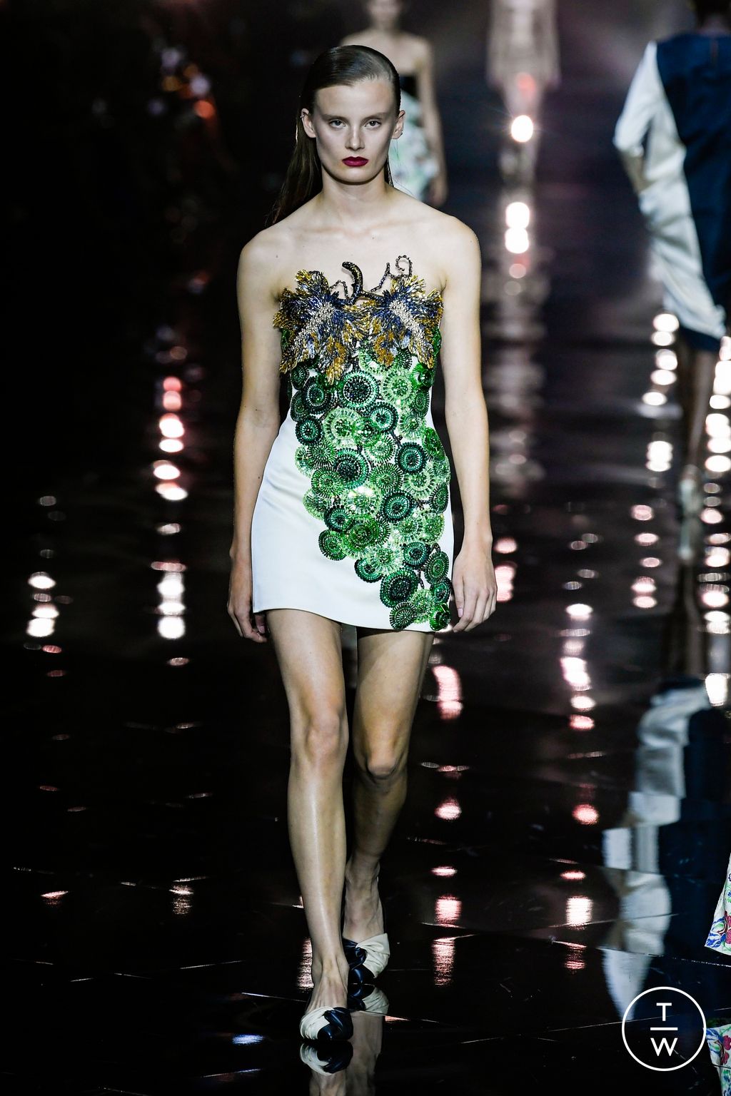 Fashion Week Milan Spring/Summer 2023 look 14 from the Roberto Cavalli collection womenswear