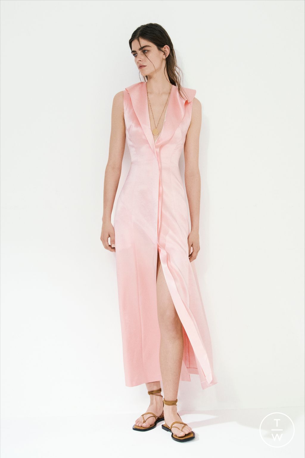 Fashion Week Milan Resort 2025 look 2 from the Philosophy di Lorenzo Serafini collection womenswear