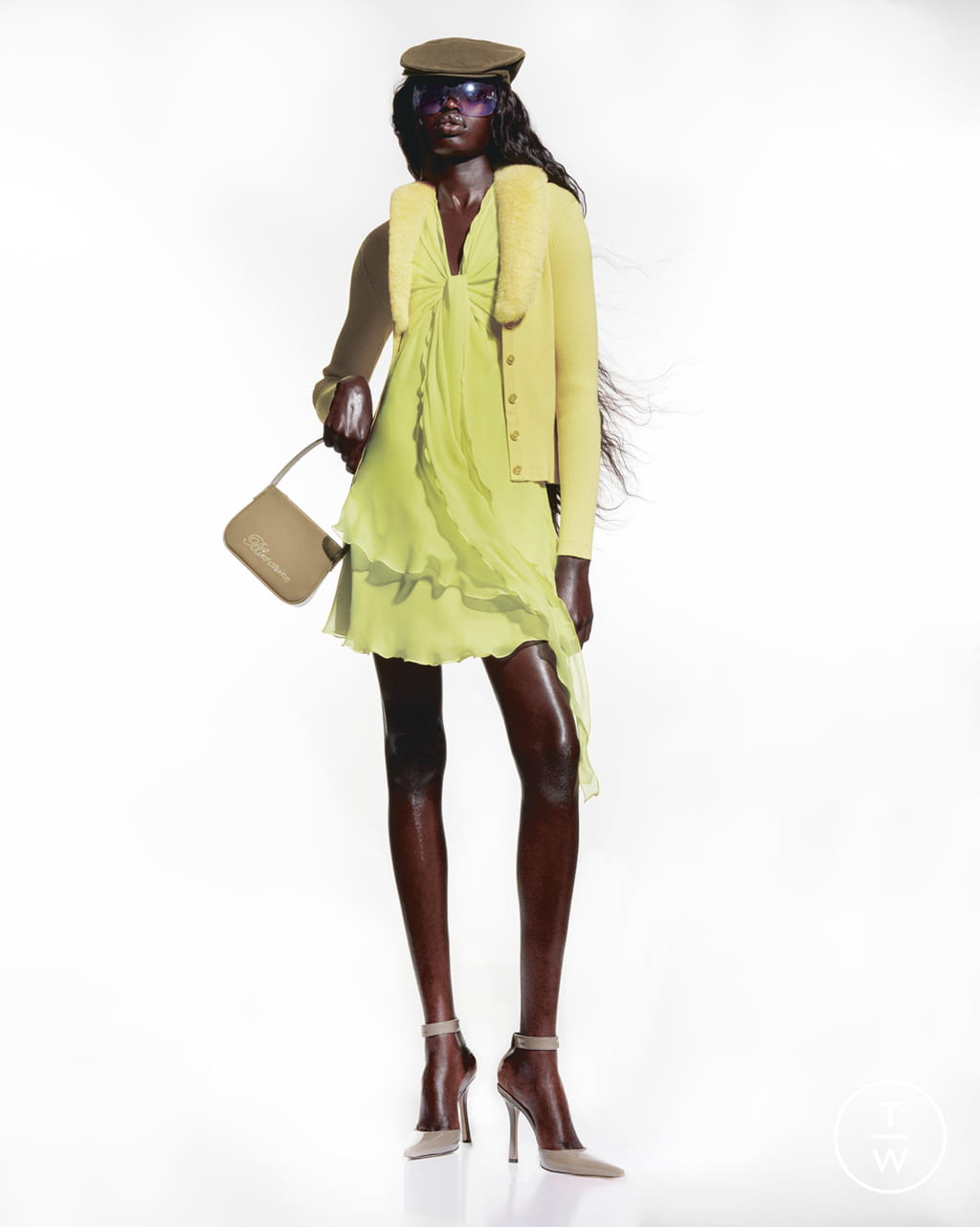 Fashion Week Milan Resort 2022 look 2 from the Blumarine collection womenswear