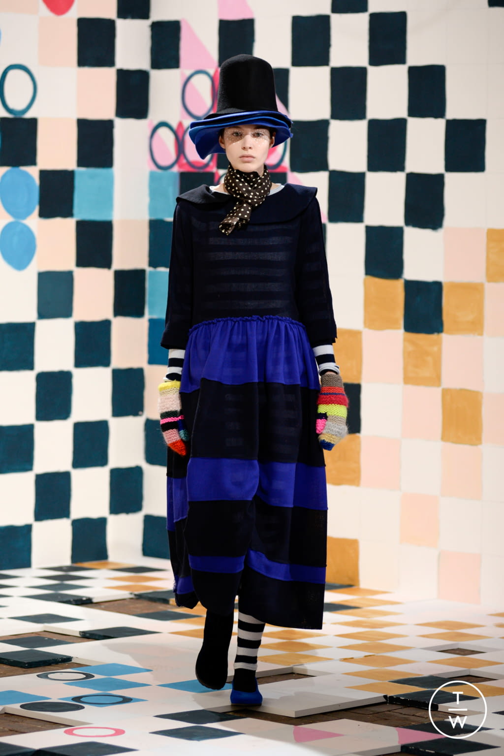 Fashion Week Milan Fall/Winter 2021 look 2 from the Daniela Gregis collection womenswear
