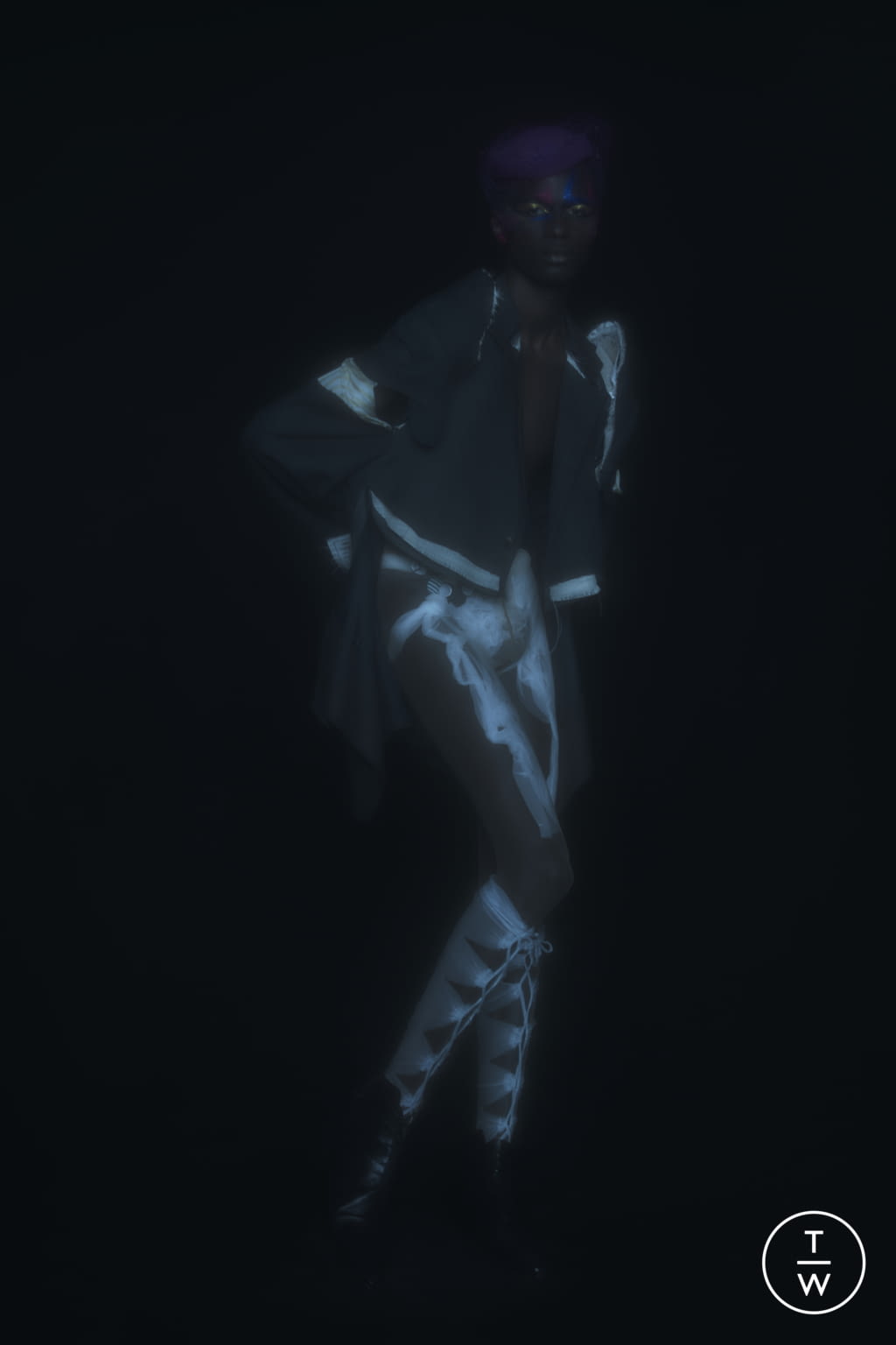 Fashion Week Paris Fall/Winter 2020 look 3 from the Maison Margiela collection 高级定制