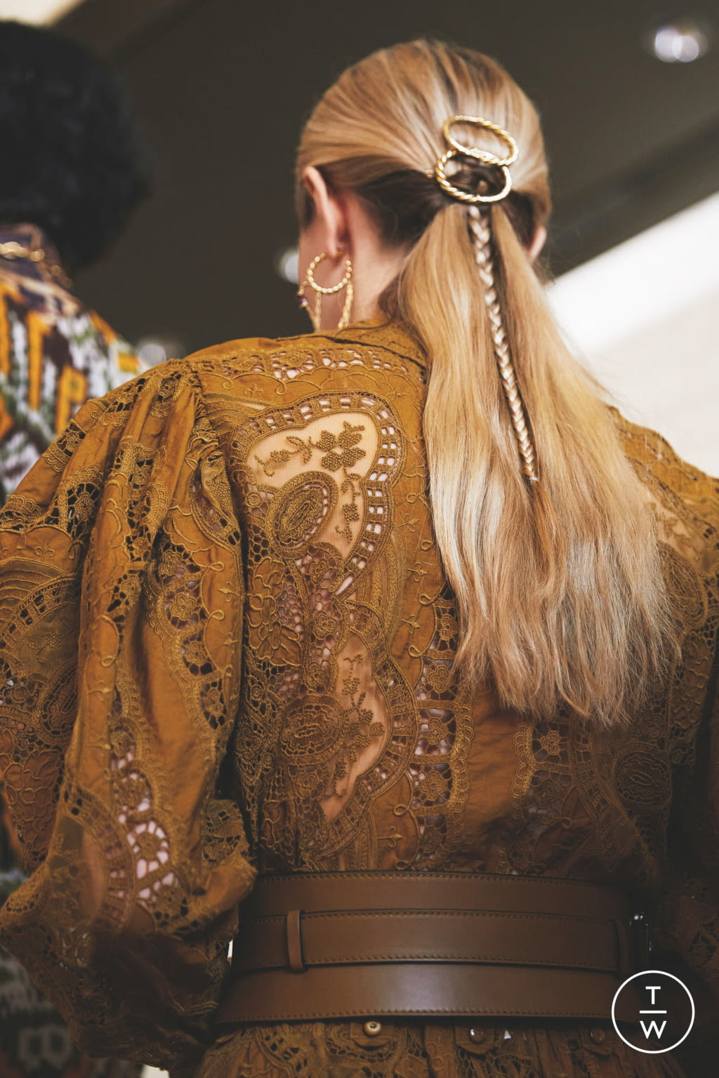 Fashion Week New York Fall/Winter 2021 look 2 de la collection Ulla Johnson womenswear accessories