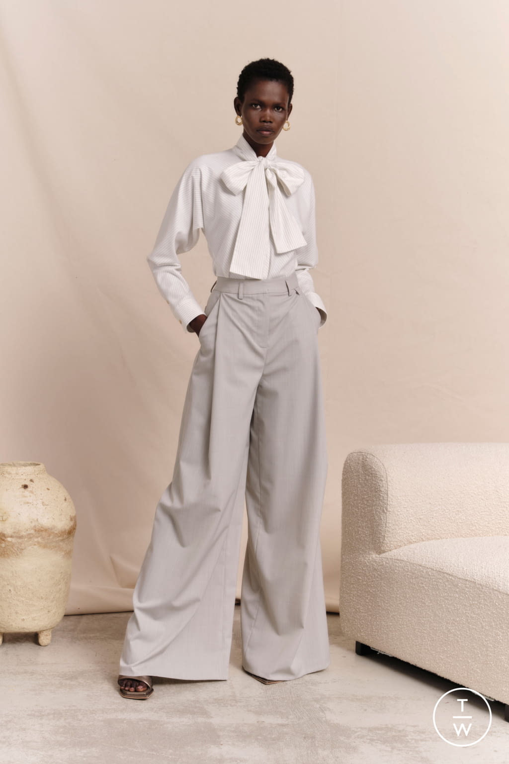 Fashion Week London Spring/Summer 2022 look 20 from the Palmer Harding collection womenswear