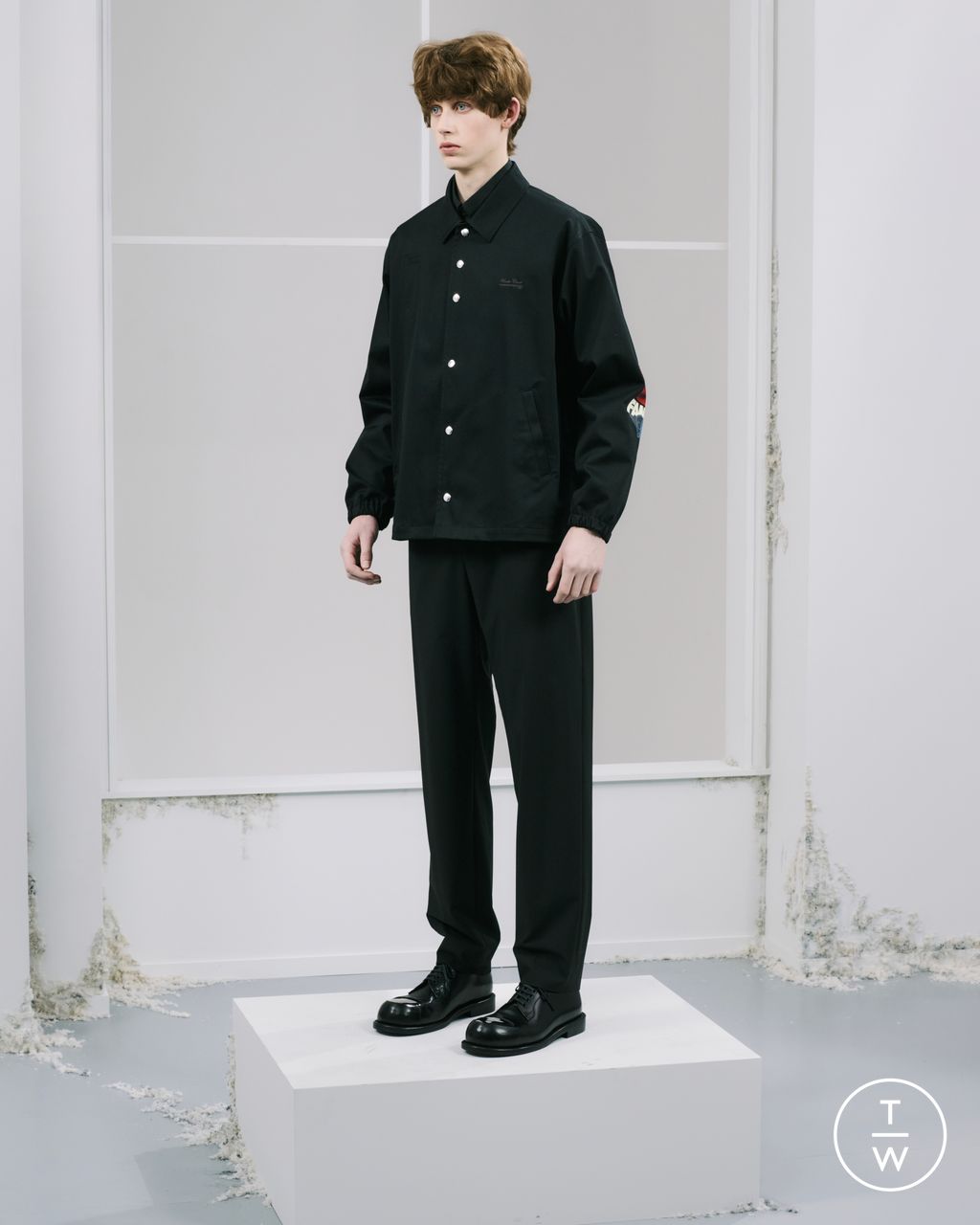 Fashion Week Paris Pre-Fall 2026 look 20 from the Undercover collection menswear