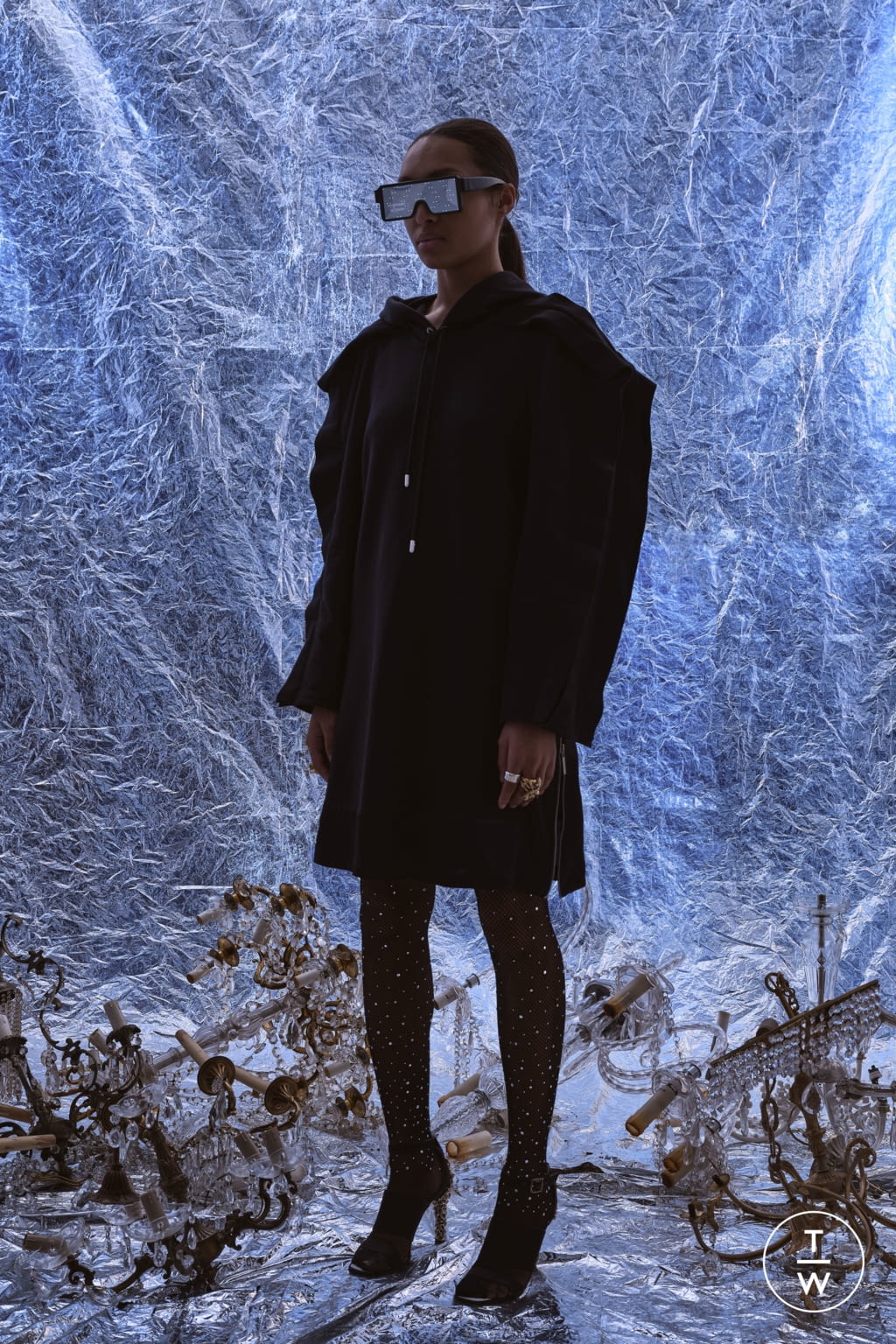 Fashion Week Paris Pre-Fall 2020 look 20 from the Koché collection womenswear