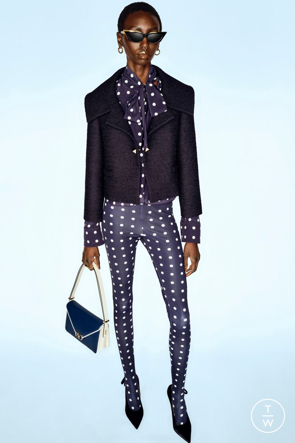 Fashion Week Paris Pre-Fall 2023 look 43 from the Valentino collection womenswear