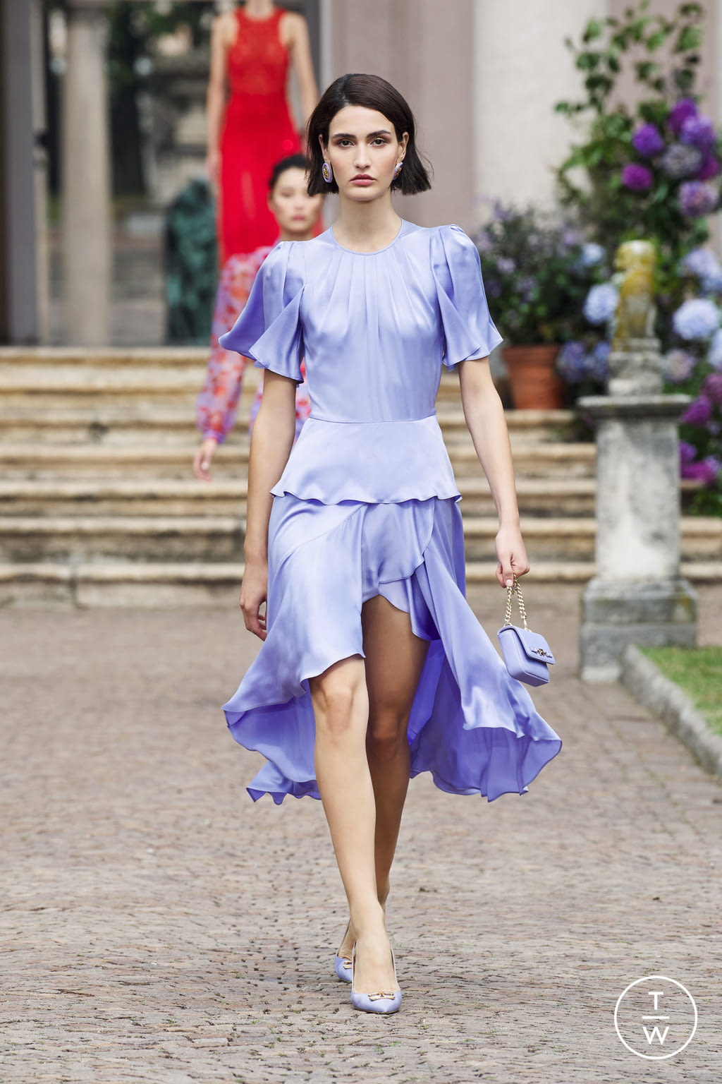 Fashion Week Milan Spring/Summer 2021 look 21 from the Elisabetta Franchi collection womenswear