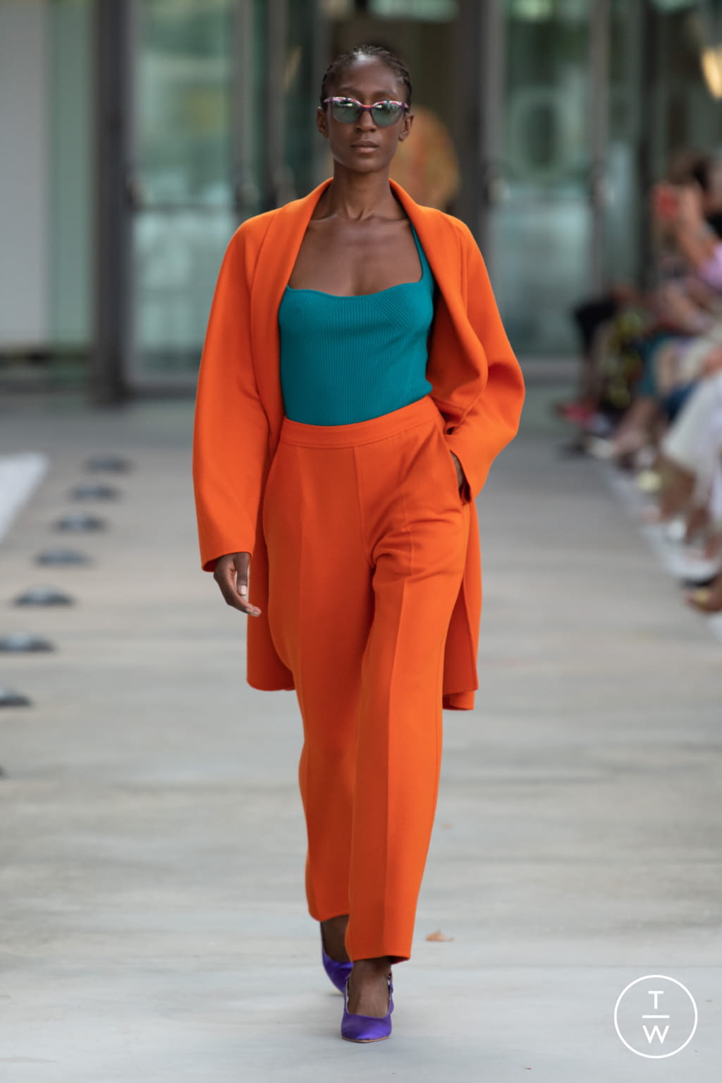 Fashion Week Milan Spring/Summer 2022 look 21 from the Laura Biagiotti collection womenswear