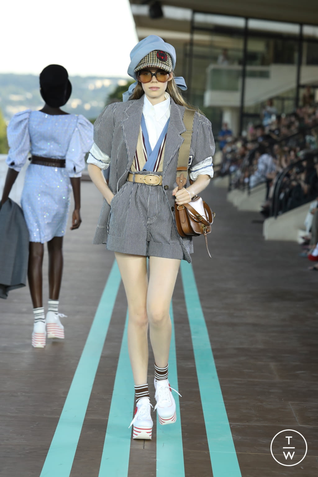 Fashion Week Paris Resort 2020 look 21 from the Miu Miu collection womenswear