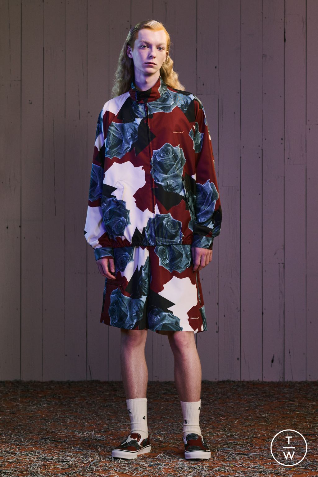 Fashion Week Paris Resort 2024 look 45 from the Undercover collection menswear