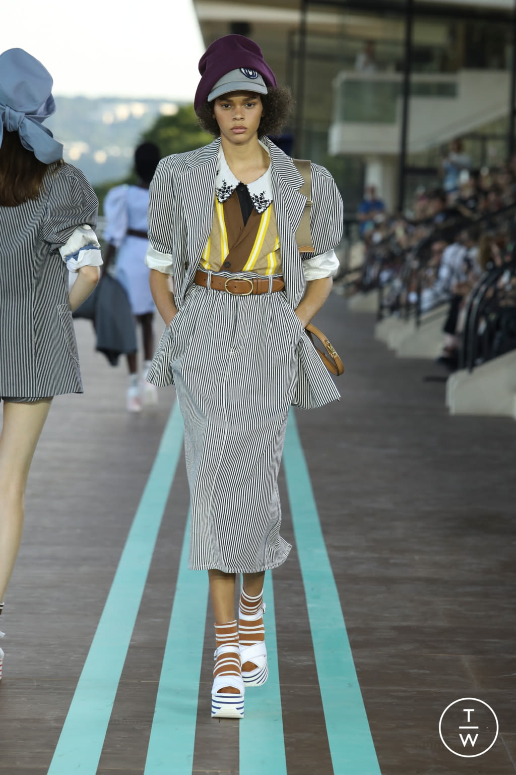 Fashion Week Paris Resort 2020 look 22 from the Miu Miu collection womenswear