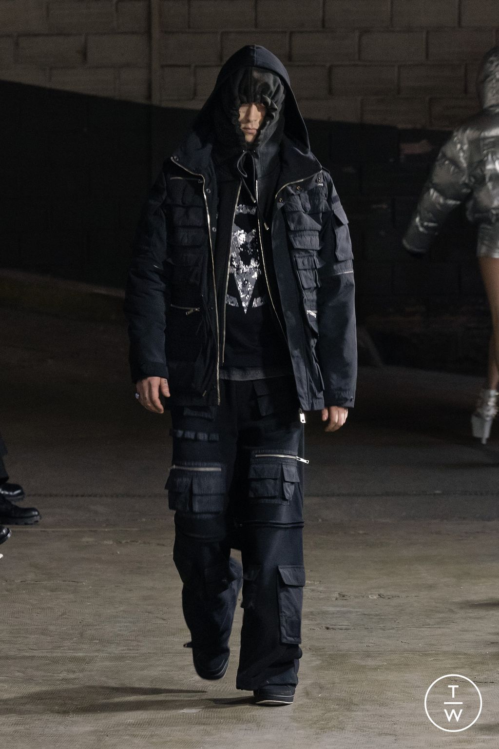 Fashion Week Paris Fall/Winter 2024 look 23 from the Racer collection menswear