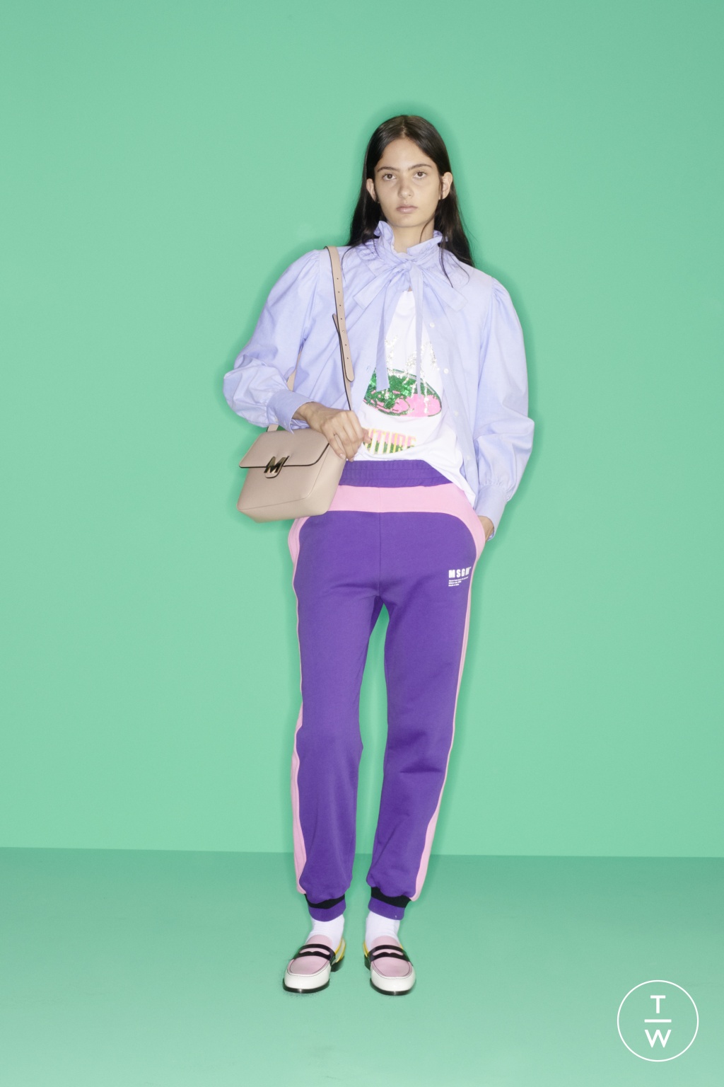 Fashion Week Milan Resort 2020 look 24 from the MSGM collection 女装