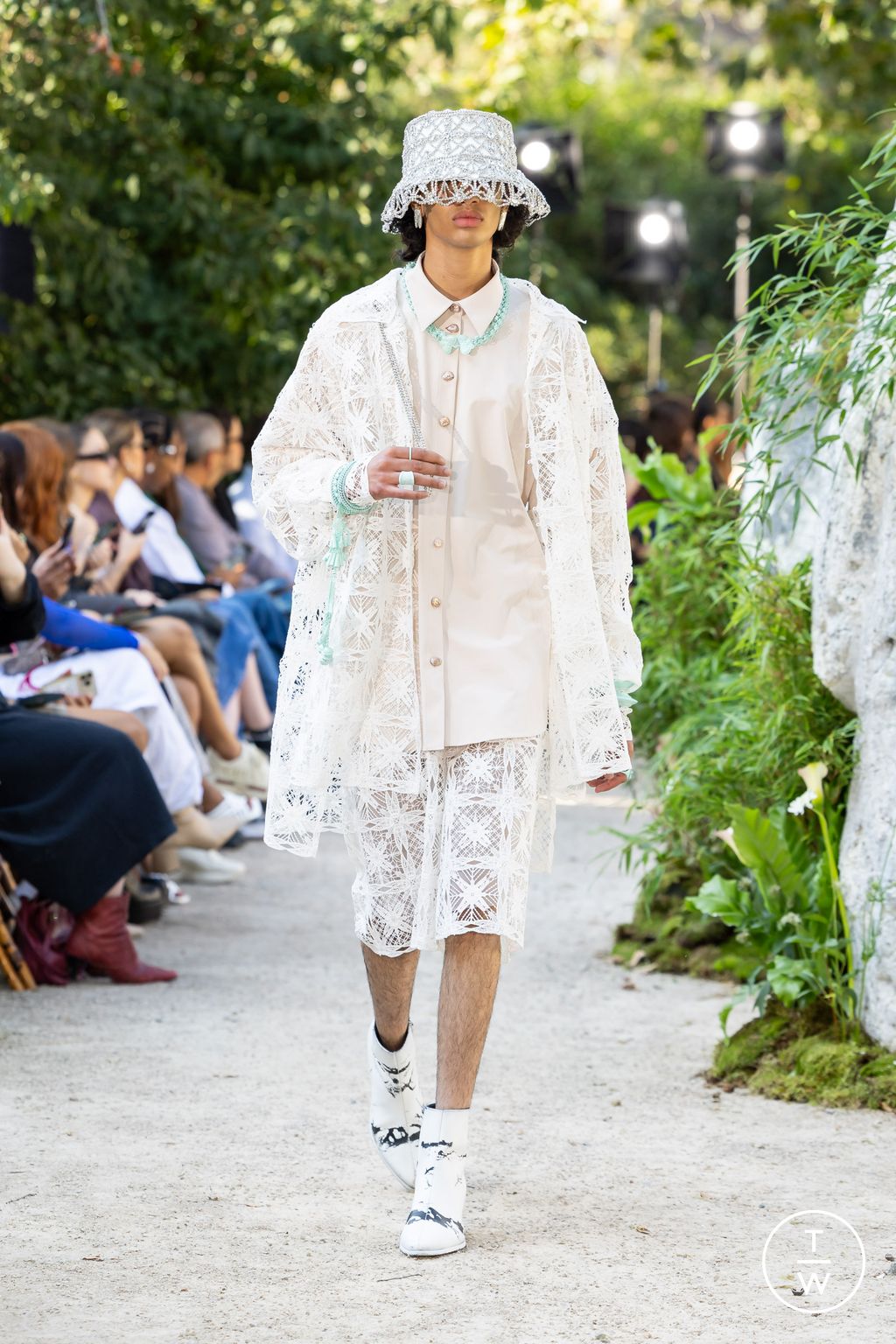 Fashion Week London Spring/Summer 2024 look 23 from the MITHRIDATE collection womenswear