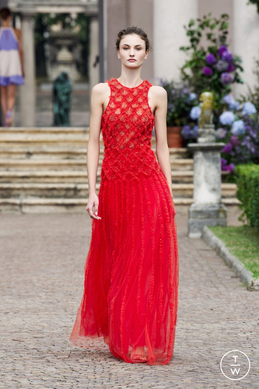 Fashion Week Milan Spring/Summer 2021 look 23 from the Elisabetta Franchi collection 女装
