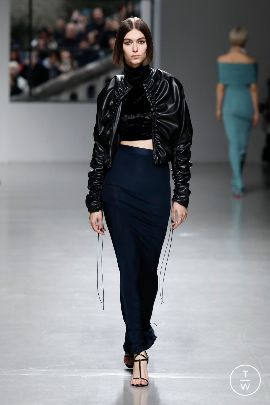 Fashion Week Paris Fall/Winter 2023 look 23 from the Atlein collection womenswear