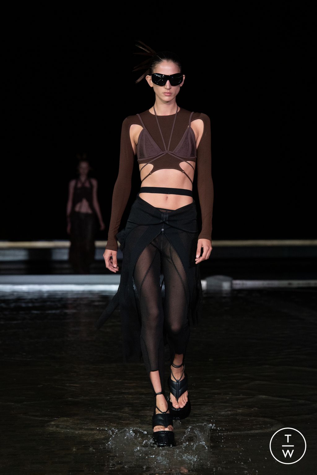 Fashion Week Milan Spring/Summer 2023 look 23 from the Andreadamo collection womenswear