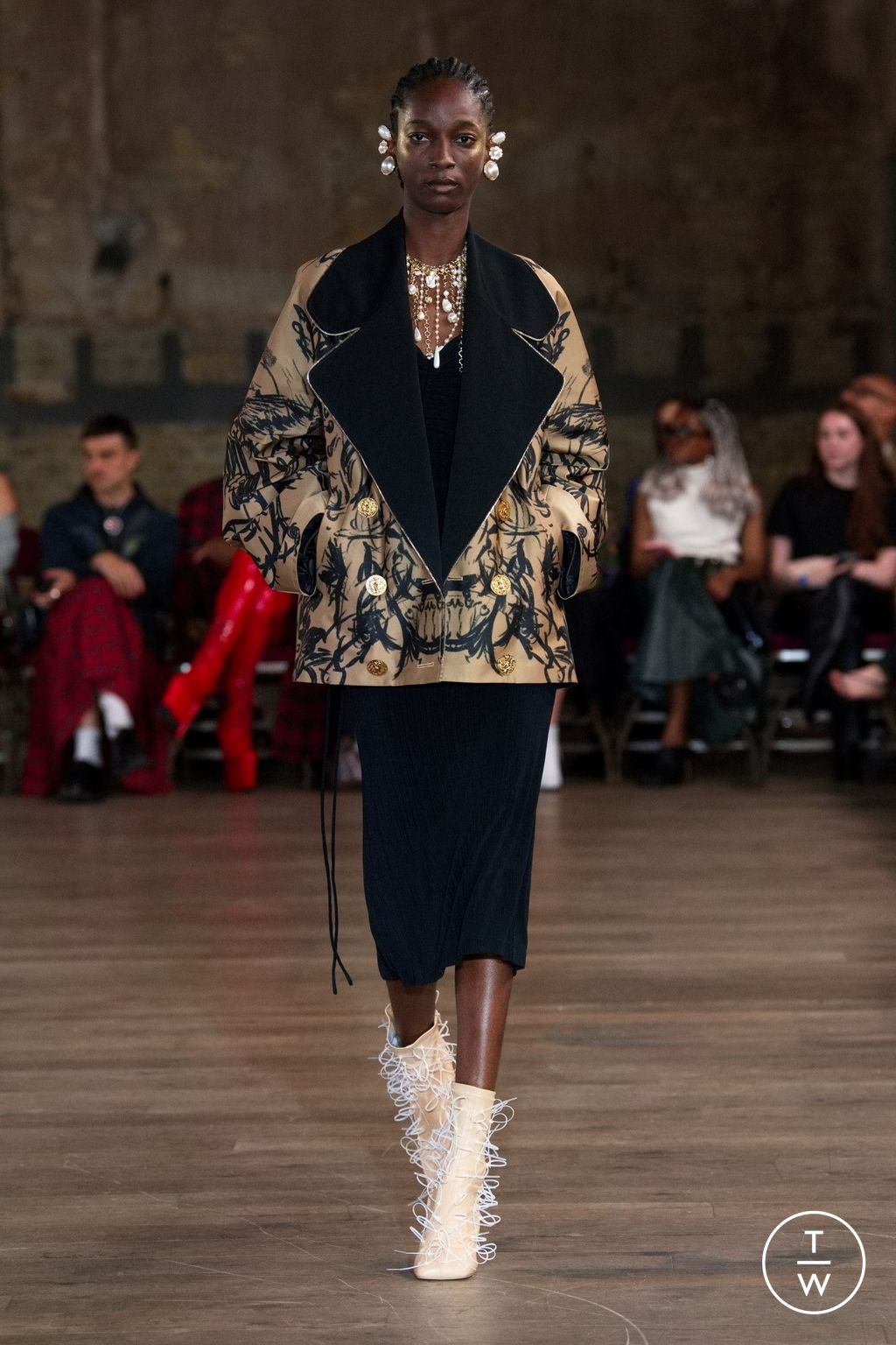 Fashion Week London Spring/Summer 2023 look 24 from the MITHRIDATE collection womenswear
