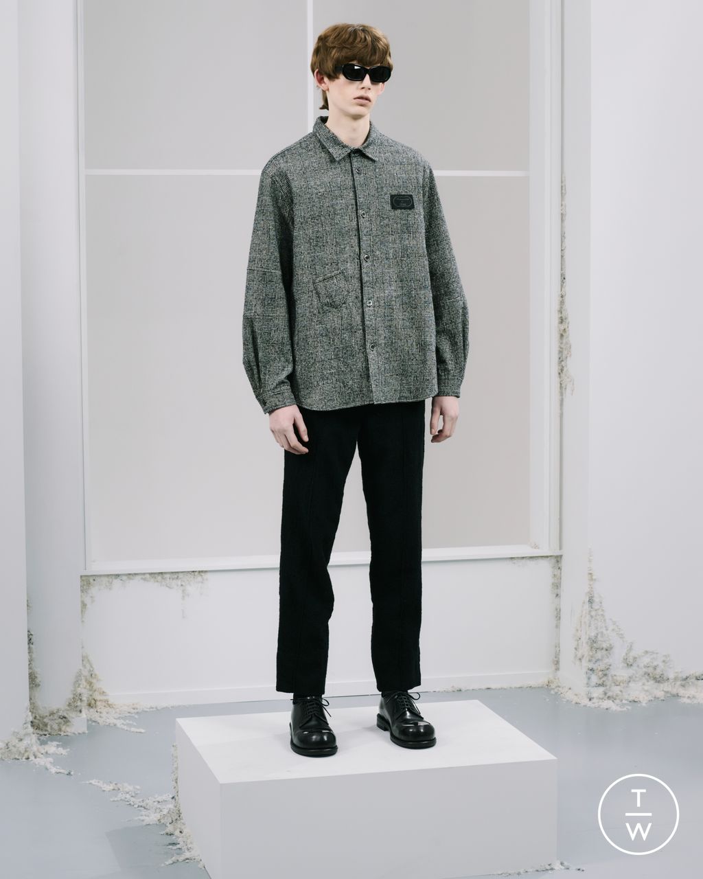 Fashion Week Paris Pre-Fall 2026 look 24 from the Undercover collection menswear