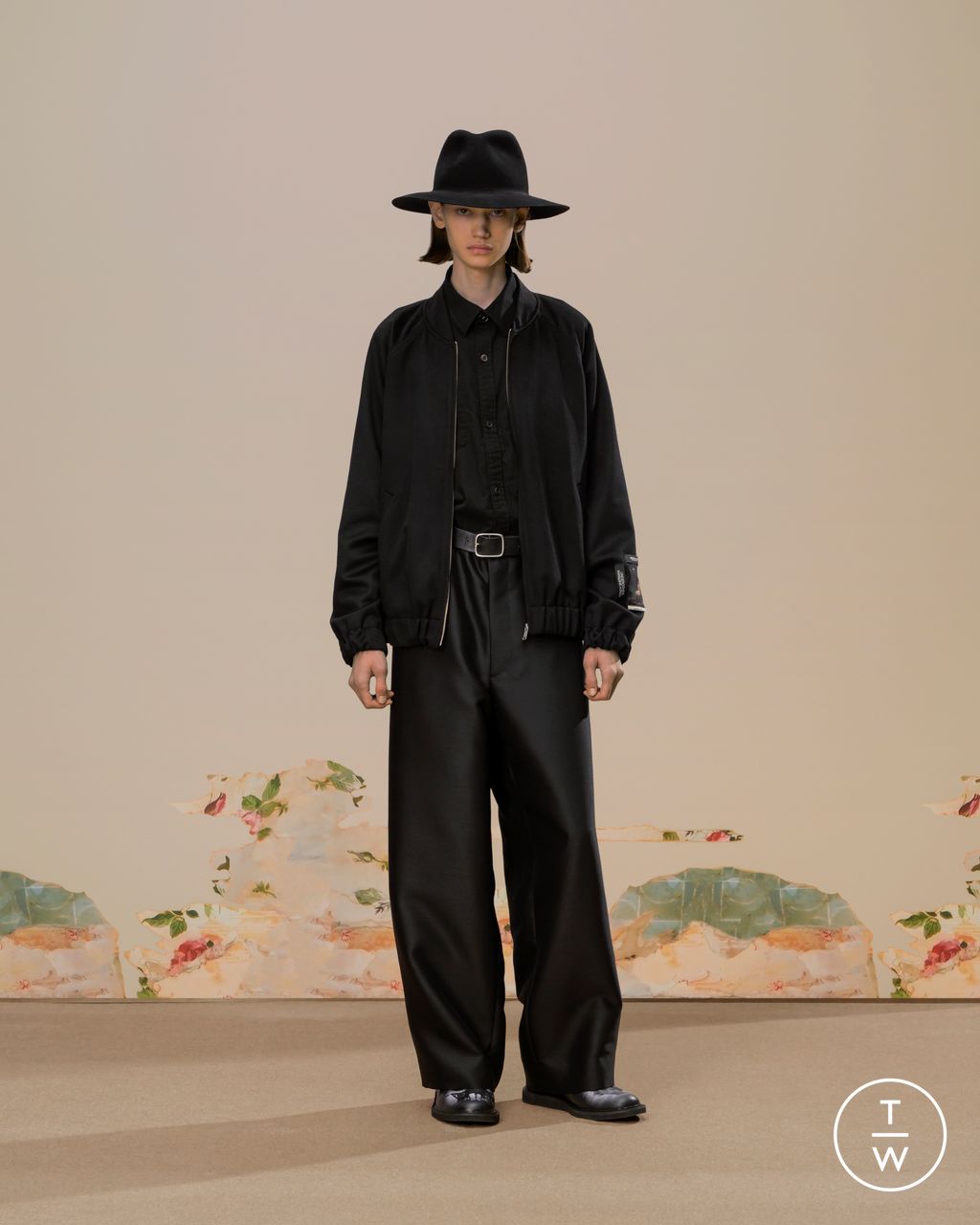 Fashion Week Paris Fall/Winter 2026 look 24 from the Undercover collection menswear