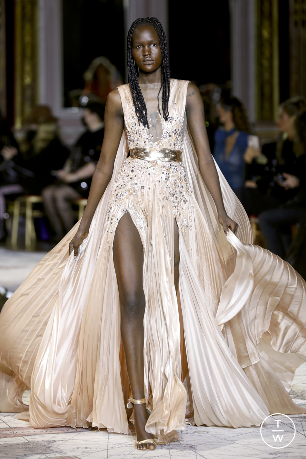 Fashion Week Paris Spring/Summer 2022 look 24 from the Zuhair Murad collection couture
