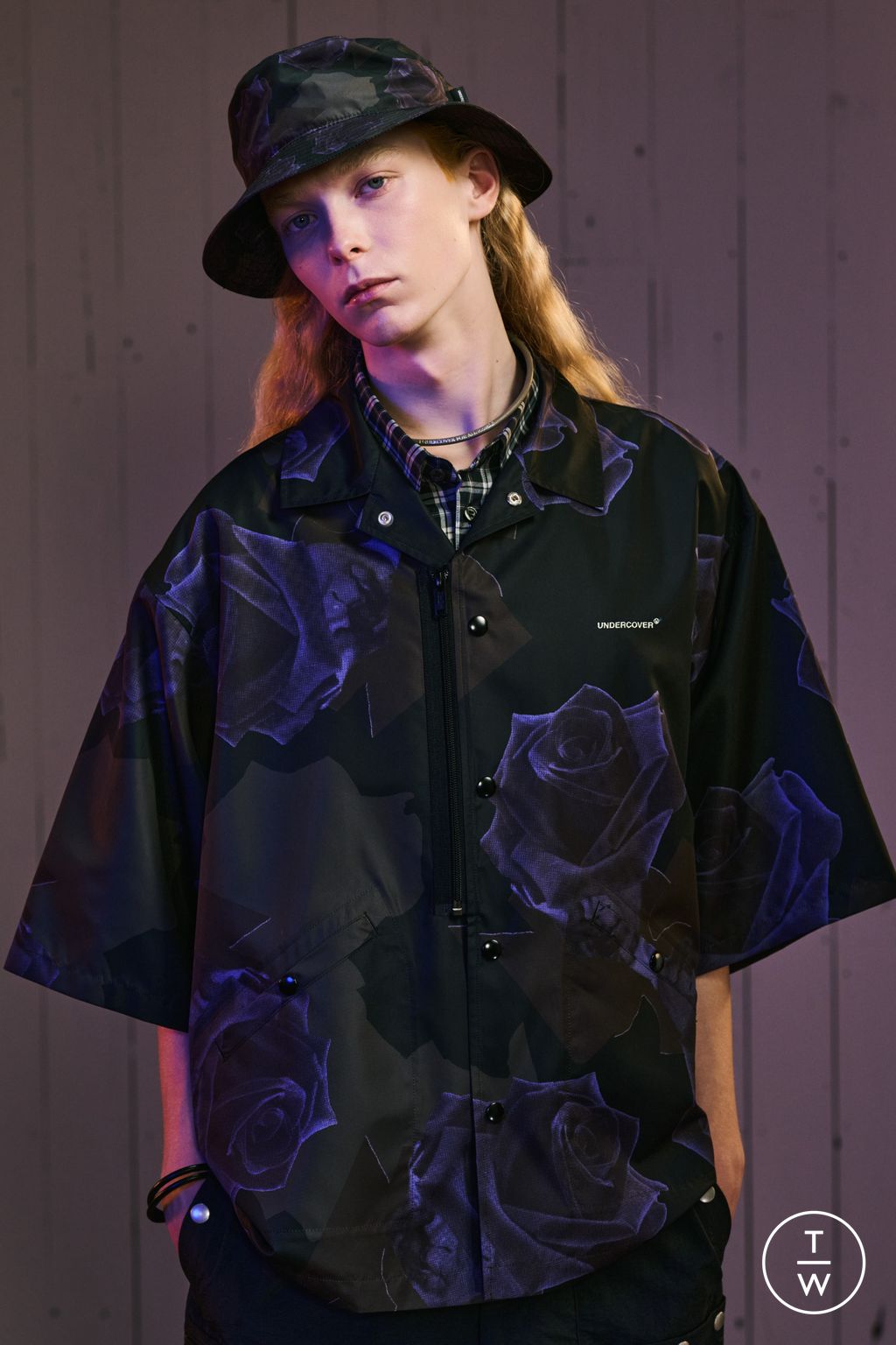 Fashion Week Paris Resort 2024 look 50 from the Undercover collection menswear