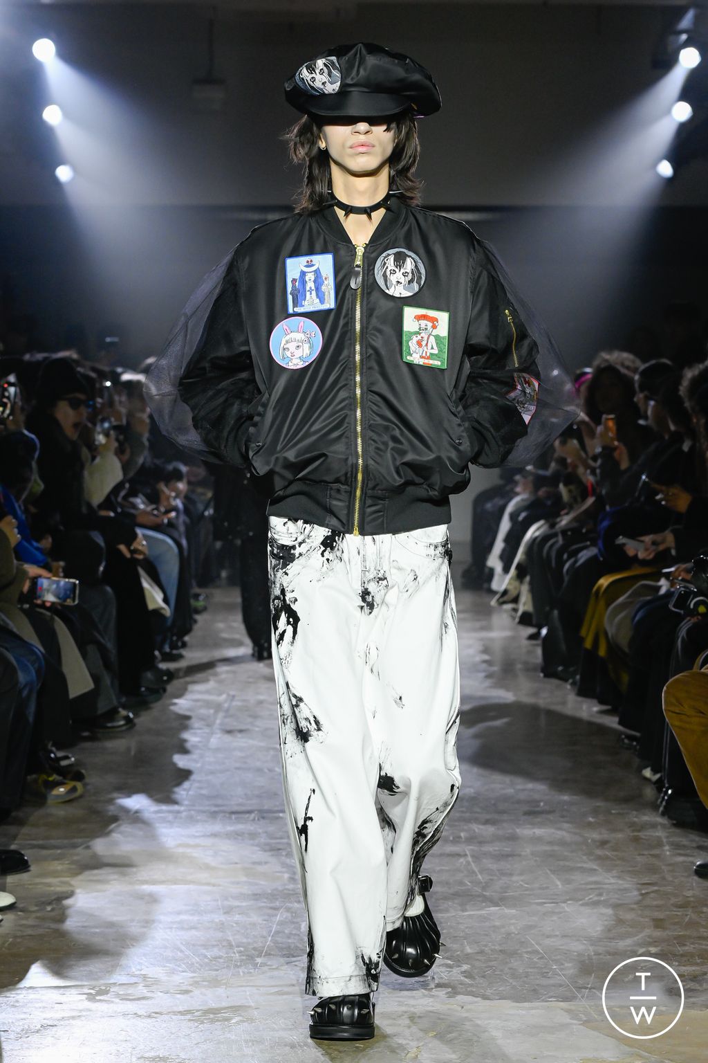 Fashion Week Paris Fall/Winter 2026 look 10 from the KIDILL collection 男装