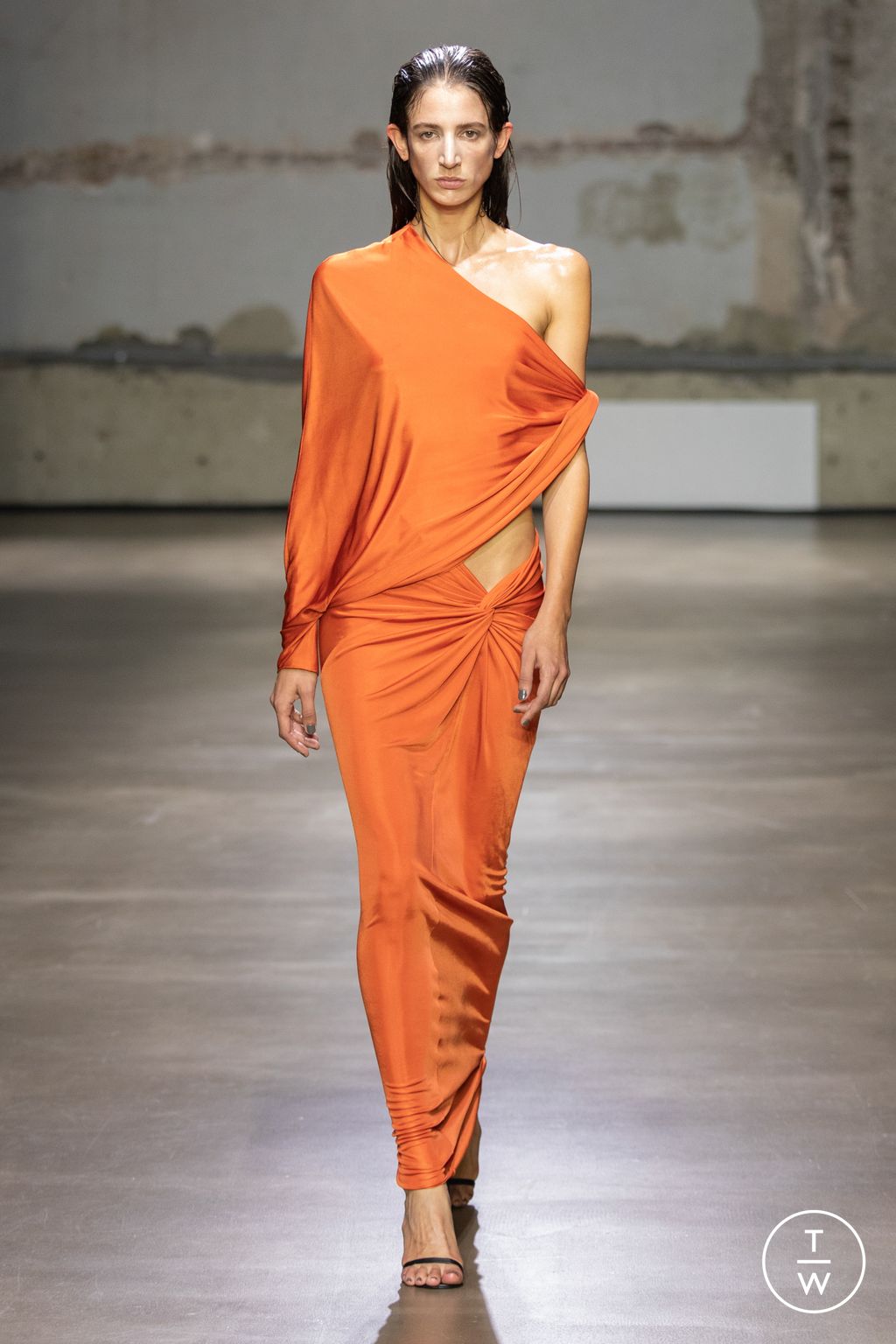 Fashion Week Paris Spring/Summer 2023 look 24 from the Atlein collection womenswear