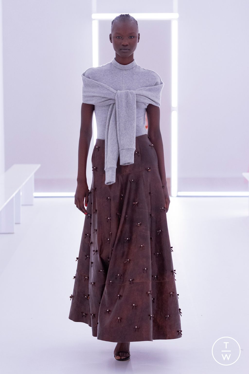 Fashion Week New York Spring/Summer 2024 look 25 de la collection Brandon Maxwell womenswear