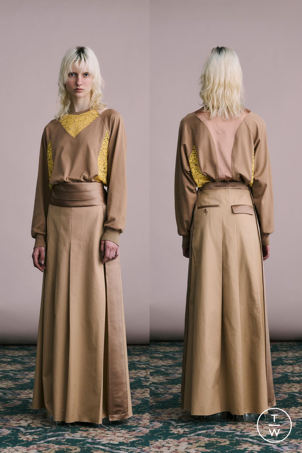 Fashion Week Paris Resort 2026 look 25 from the Undercover collection womenswear