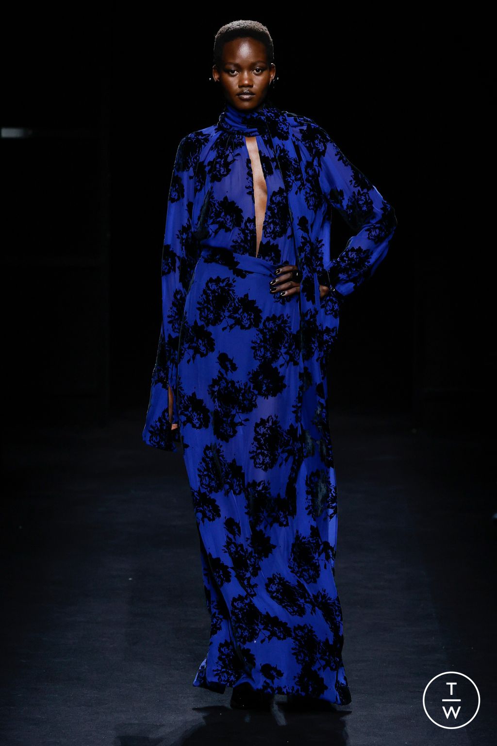 Fashion Week Paris Fall/Winter 2024 look 25 de la collection Nina Ricci womenswear