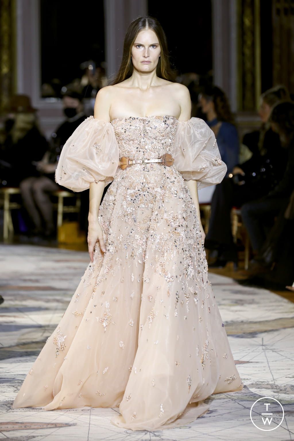 Fashion Week Paris Spring/Summer 2022 look 25 from the Zuhair Murad collection couture