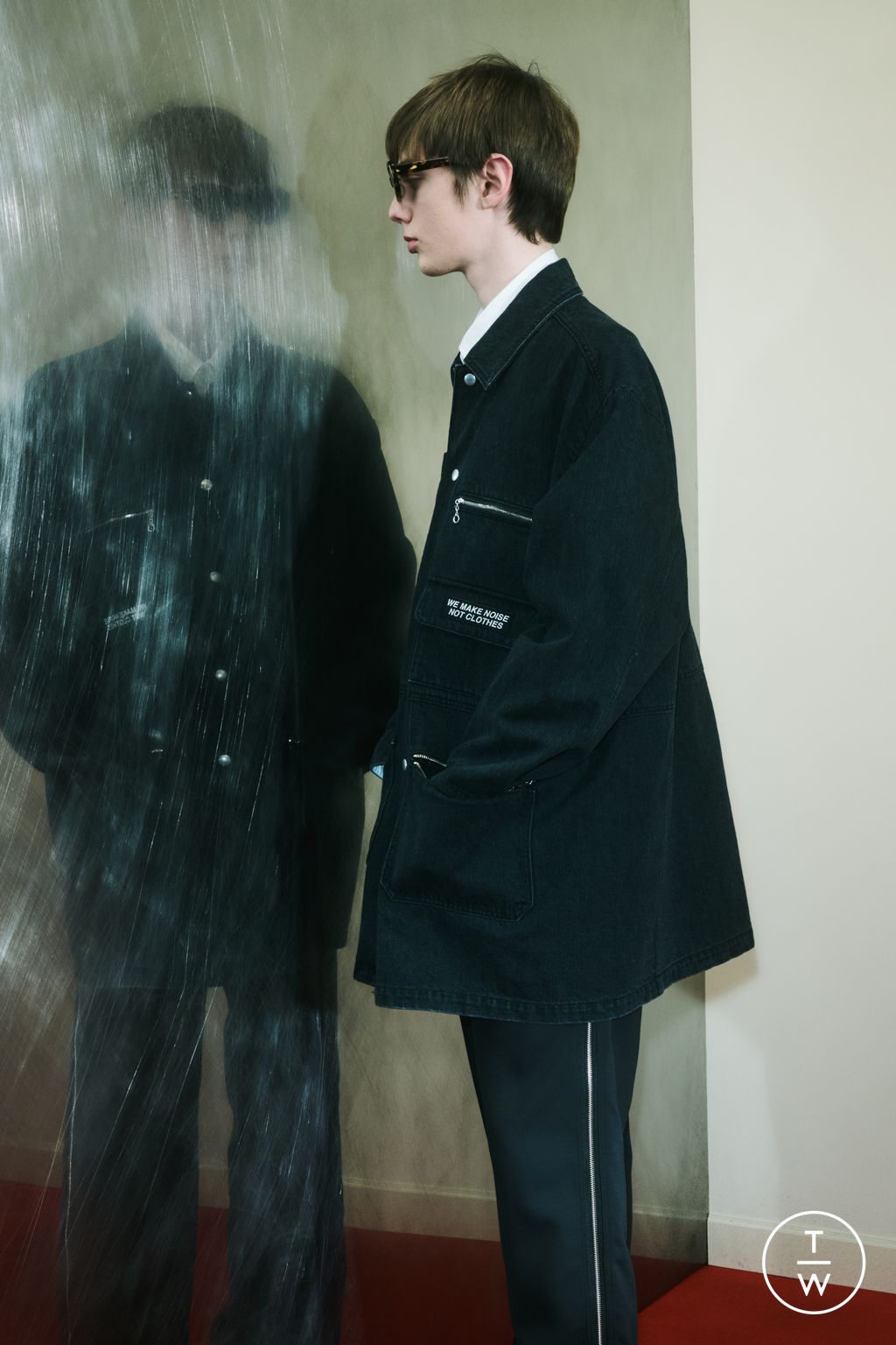 Fashion Week Paris Pre-Fall 2025 look 31 from the Undercover collection menswear