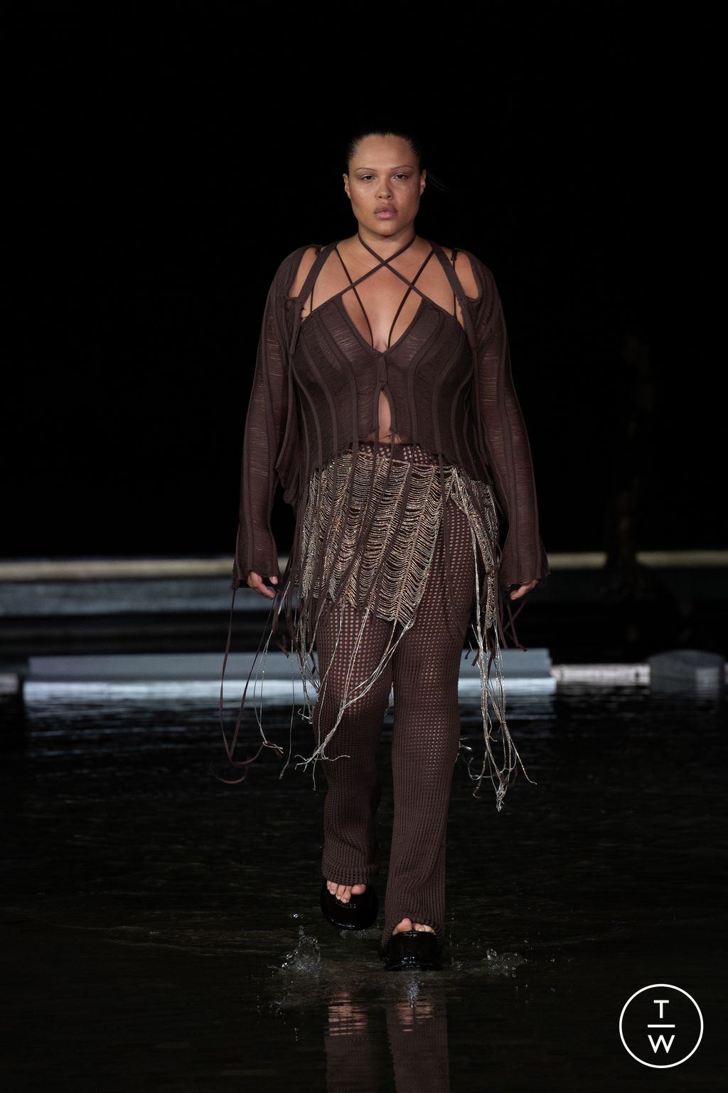 Fashion Week Milan Spring/Summer 2023 look 25 from the Andreadamo collection womenswear
