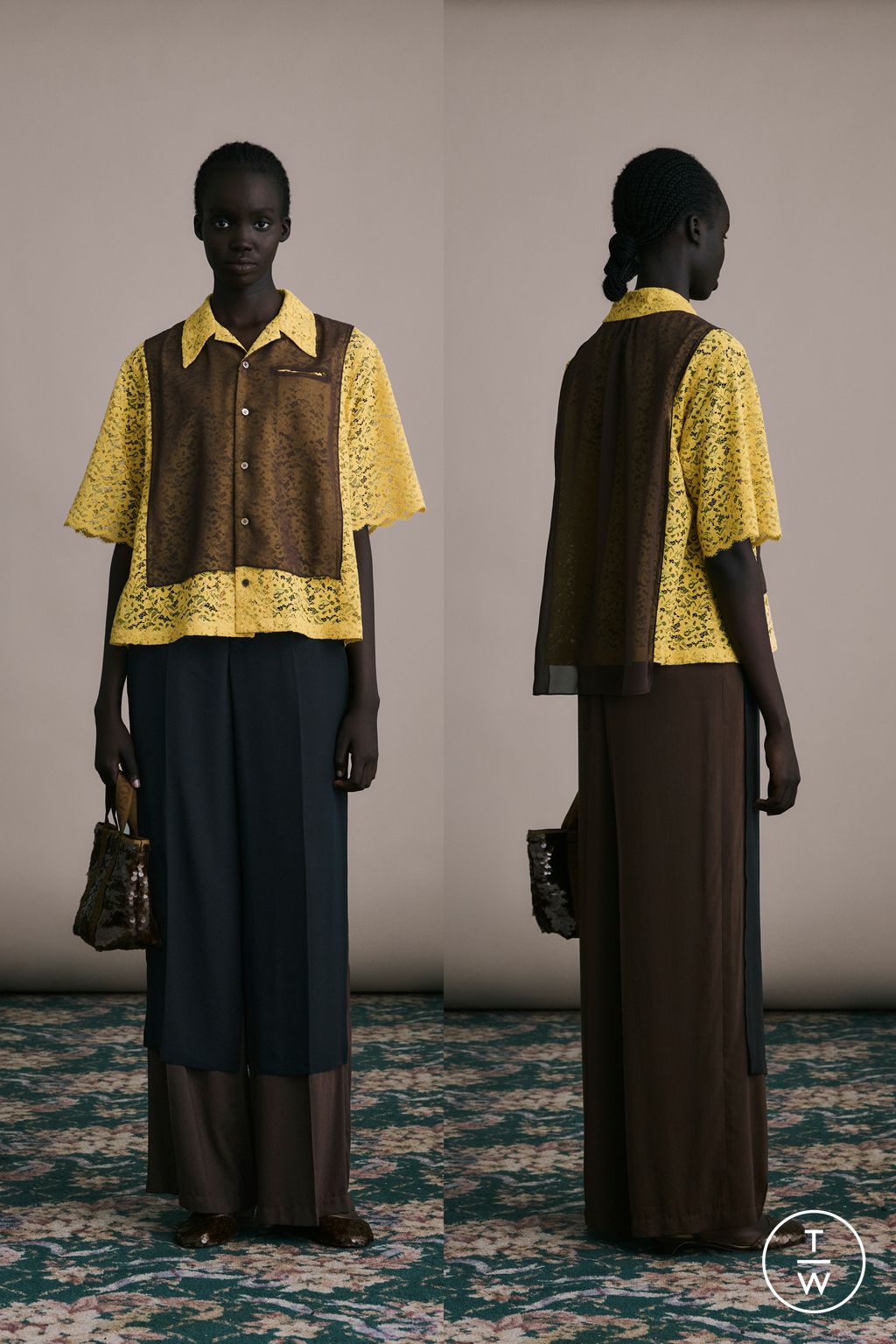 Fashion Week Paris Resort 2026 look 26 from the Undercover collection womenswear