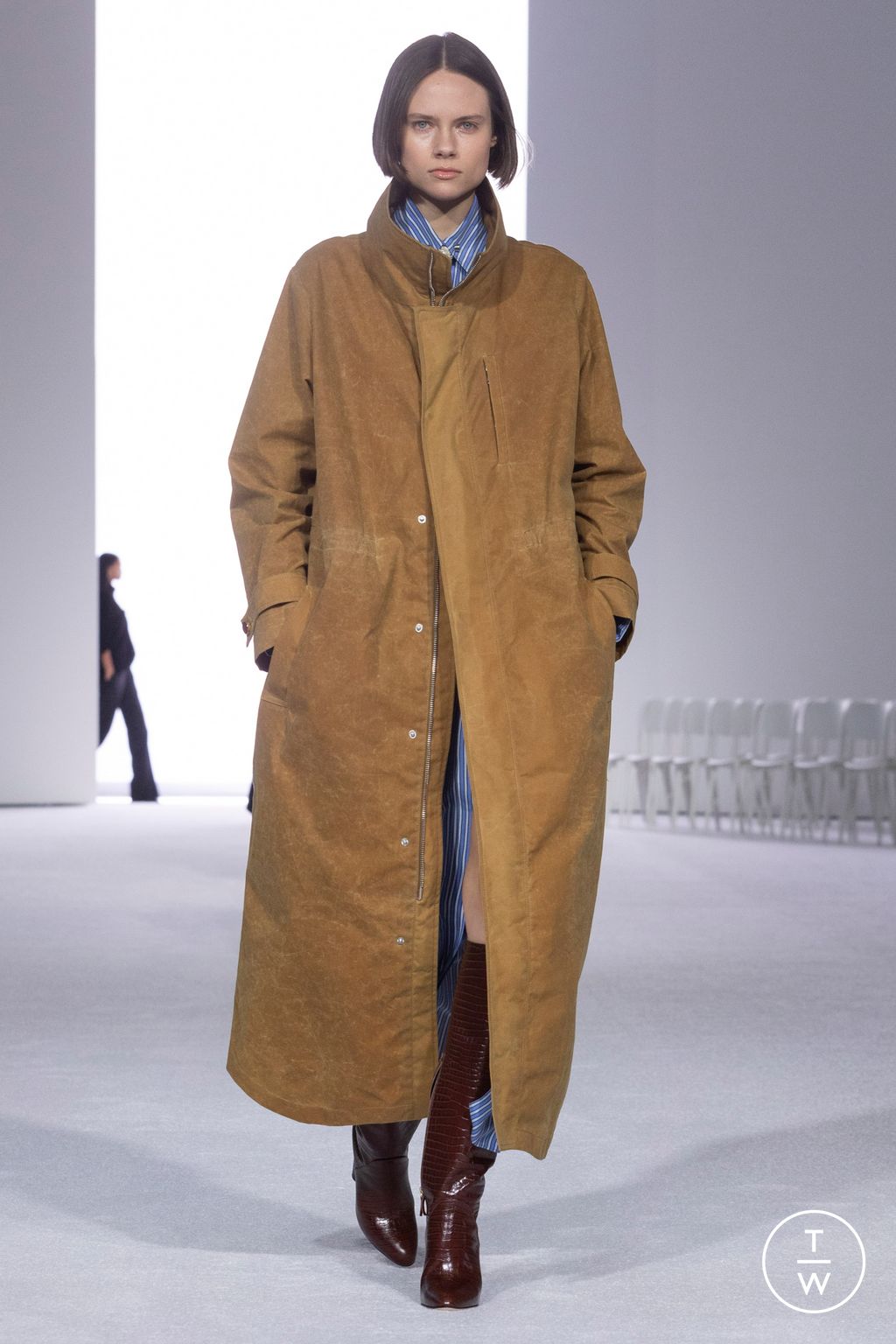 Fashion Week New York Fall/Winter 2024 look 26 de la collection Brandon Maxwell womenswear