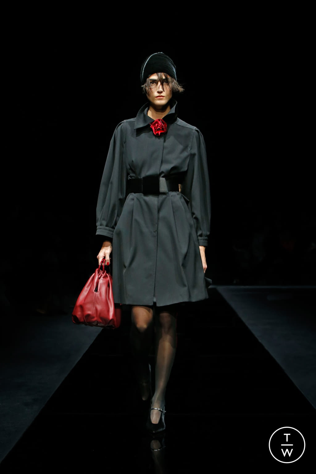 Fashion Week Milan Pre-Fall 2020 look 26 from the Giorgio Armani collection womenswear