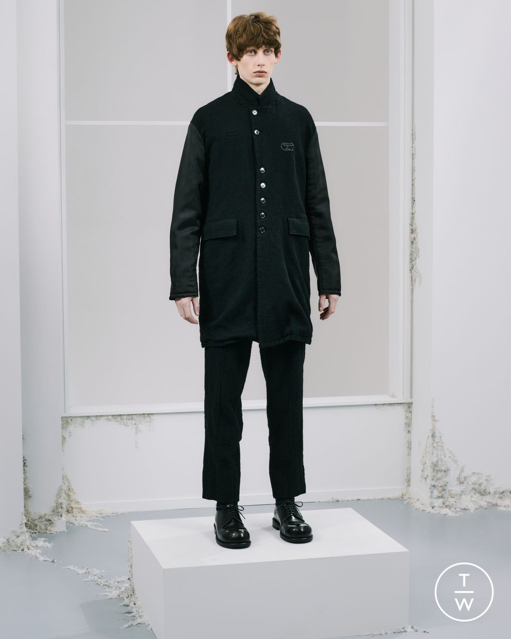 Fashion Week Paris Pre-Fall 2026 look 26 from the Undercover collection menswear