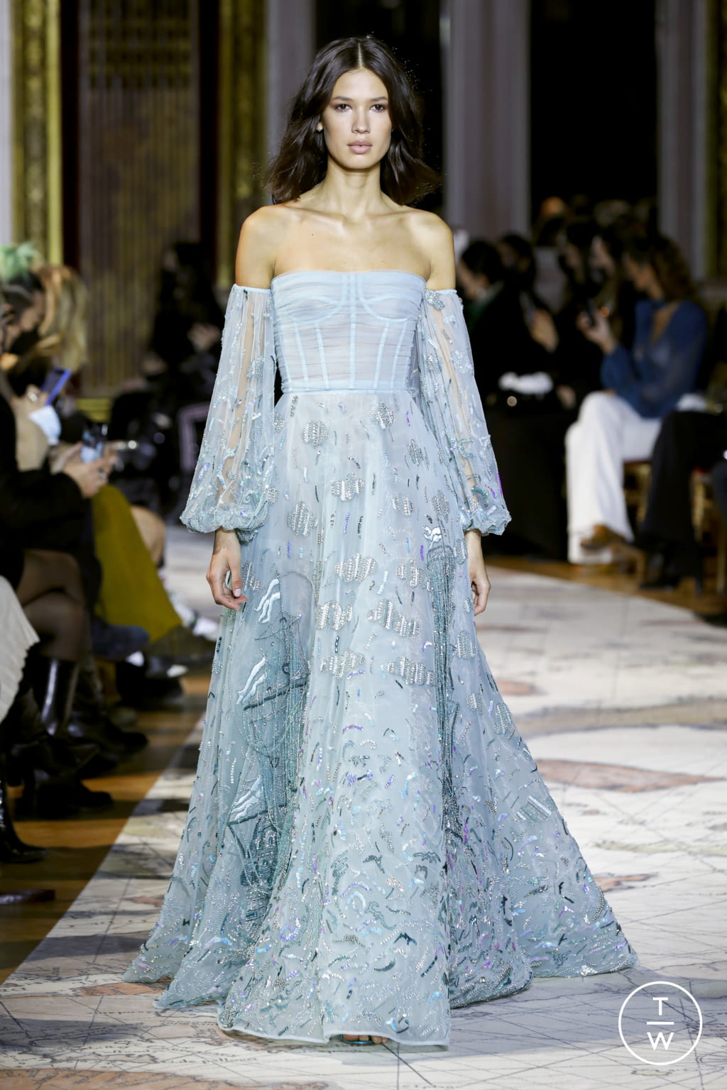 Fashion Week Paris Spring/Summer 2022 look 27 from the Zuhair Murad collection couture