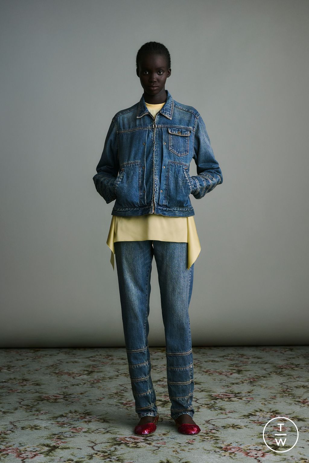 Fashion Week Paris Resort 2026 look 27 from the Undercover collection womenswear