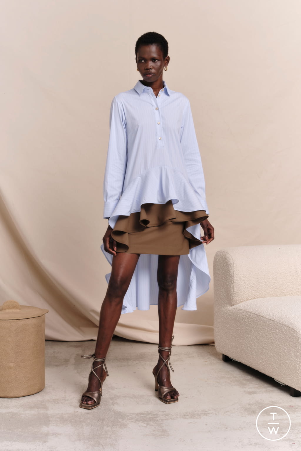 Fashion Week London Spring/Summer 2022 look 27 from the Palmer Harding collection womenswear