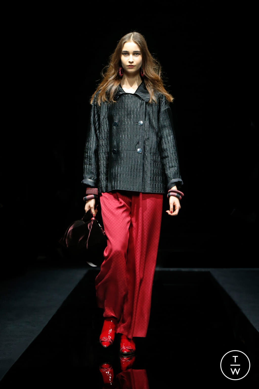 Fashion Week Milan Pre-Fall 2020 look 27 from the Giorgio Armani collection womenswear
