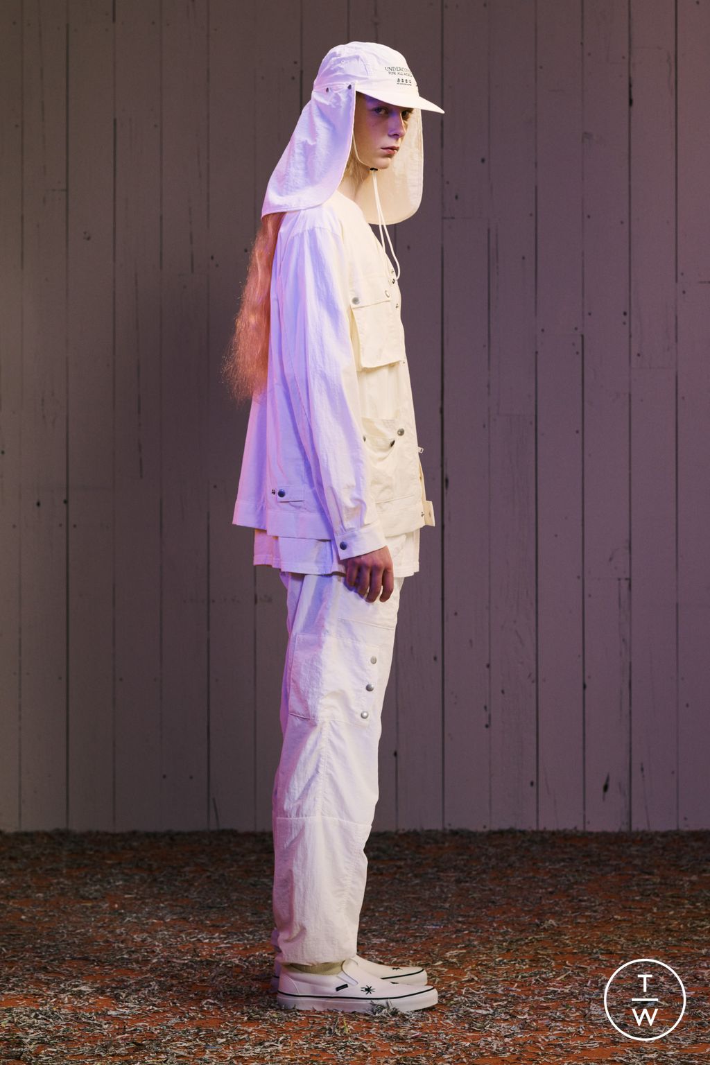Fashion Week Paris Resort 2024 look 56 from the Undercover collection menswear