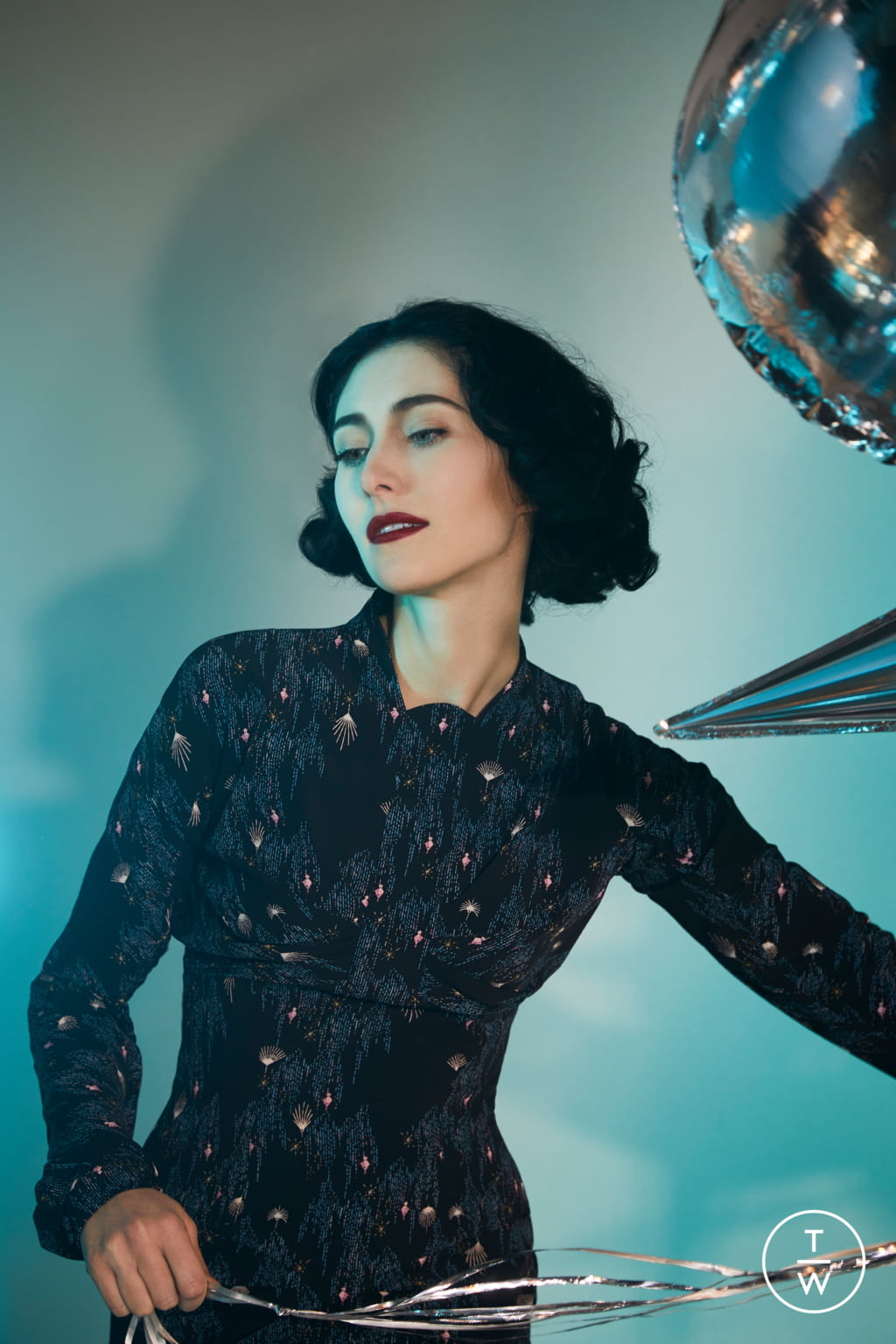 Fashion Week Paris Spring/Summer 2021 look 28 de la collection Julien Fournié couture