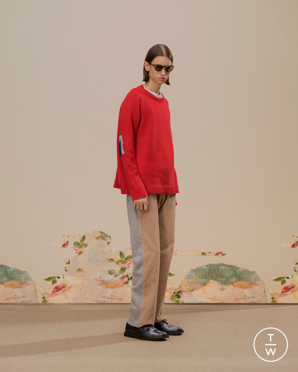 Fashion Week Paris Fall/Winter 2026 look 28 de la collection Undercover menswear