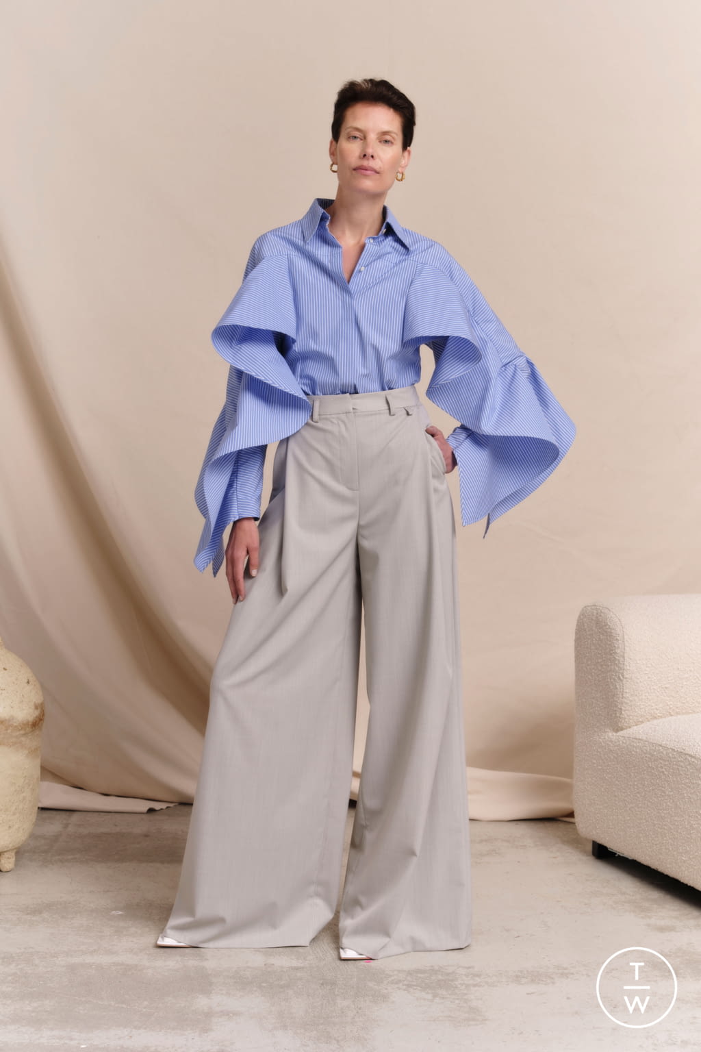 Fashion Week London Spring/Summer 2022 look 29 from the Palmer Harding collection womenswear