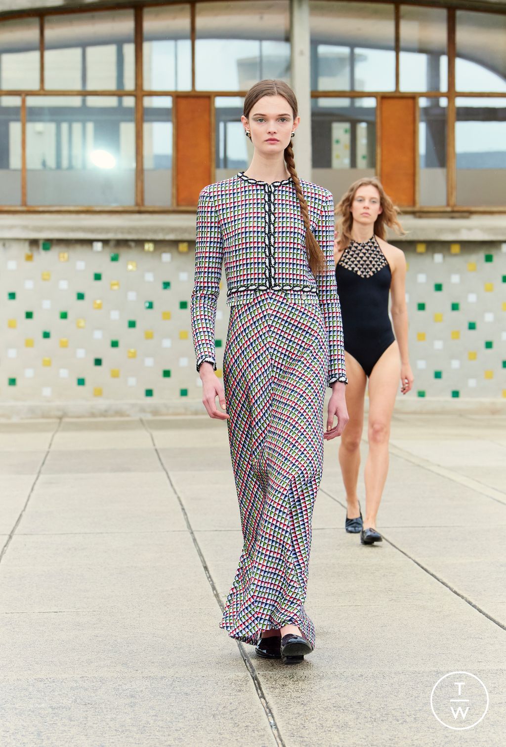 Fashion Week Paris Resort 2025 look 29 from the Chanel collection womenswear
