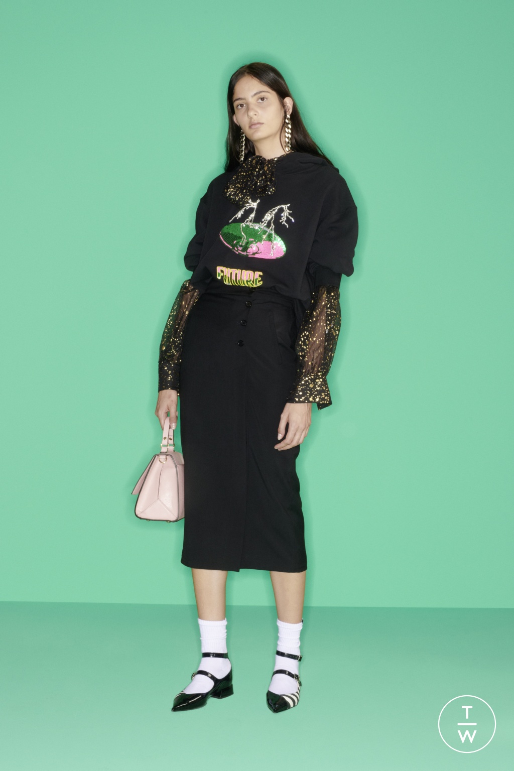 Fashion Week Milan Resort 2020 look 28 from the MSGM collection womenswear