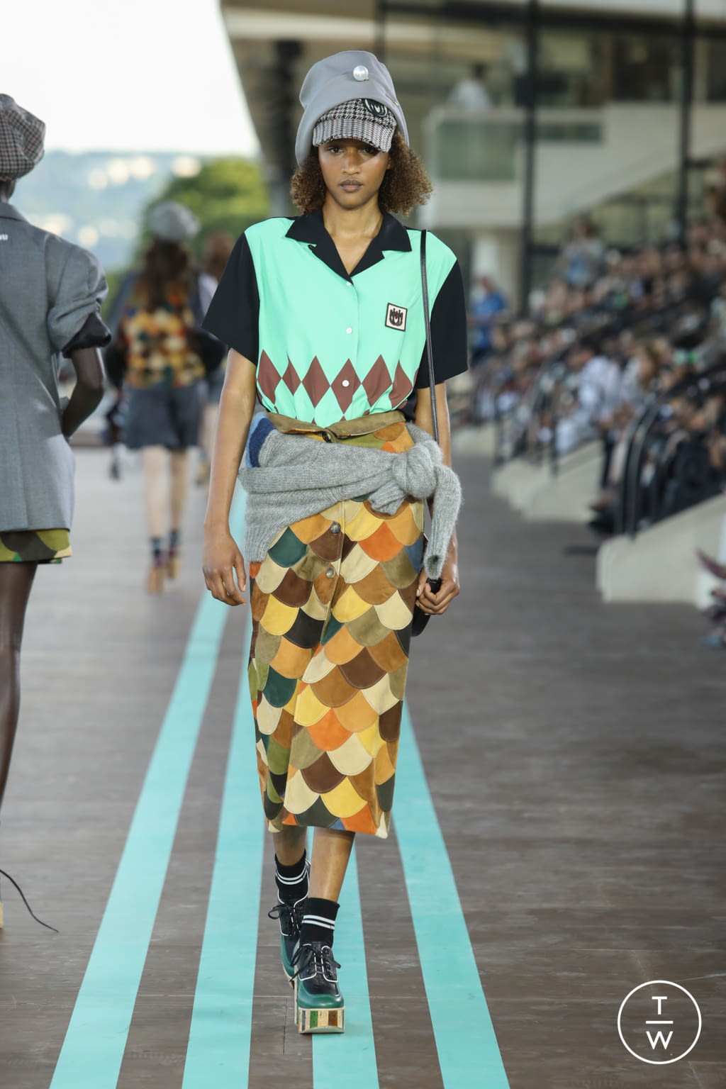 Fashion Week Paris Resort 2020 look 29 from the Miu Miu collection womenswear