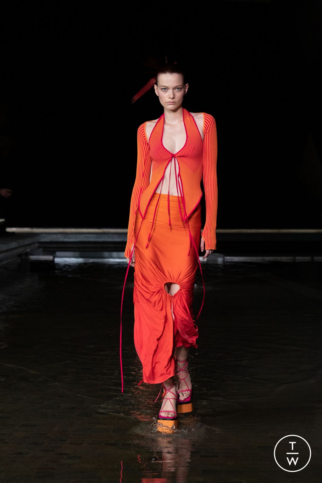 Fashion Week Milan Spring/Summer 2023 look 29 from the Andreadamo collection 女装